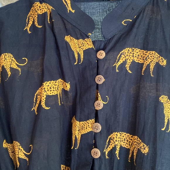 Leapord Print Dress size M - Picture 3 of 13